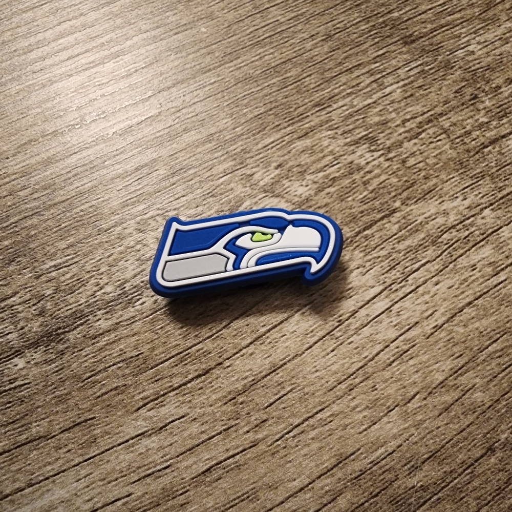 Seattle Seahawks NFL Croc Charm Jibbitz Men Women Kids NEW